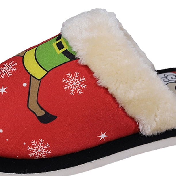 Pantufla Zapatillas Mujer Hombre Invierno Papá Noel (36-37 Talla 35-36 Pies) Rojo Wdftyju Tenis De Mujer Tenis De Hombre