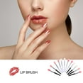 thumbnail image 3 of UPGRATOR 12Pcs Makeup Lip Brush for Liquid Cosmetics Application Assorted Color Women, 3 of 5