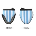 thumbnail image 3 of Non-Slip Mini Oven Mitts With Duck Beak Design Are Easy To Take Off And Wear And Easy To Hang For Oven Pot Tripod Barbecue Casserole Light Blue Stripe_2 2pcs, 3 of 7