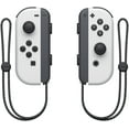 thumbnail image 5 of Nintendo Switch Neon White & Black Edition 64GB OLED Console - International Version, 5 of 7