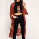 thumbnail image 2 of Hot Sale Fashion Women's Embroidered Seaside Holiday Loose Sunscreen Beach Cardigan, 2 of 3