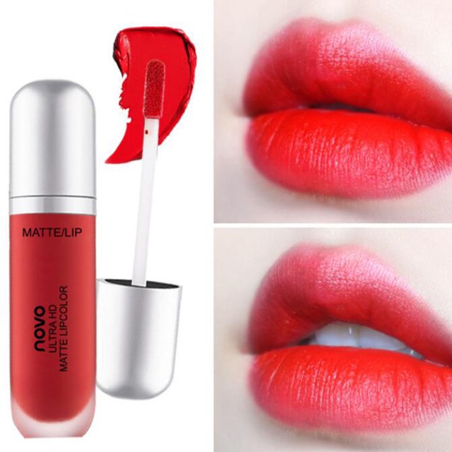 Xihbxyly Brillo de Labios Aterciopelado, Líquido Hidratante Cremoso con Sabor a Helado, Fórmula Duradera a Prueba de Besos, Acabado Brillante y Colorido, Maquillaje Diario, para Quienes Siguen La Mod