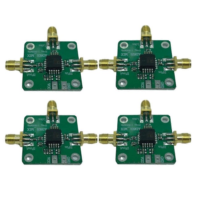 4Pcs AD831 High Frequency Transducer RF Mixer Module 0.1-500MHz Bandwidth RF Frequency Converter