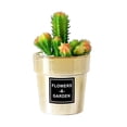 thumbnail image 2 of Neinkie Artificial Succulent Plants in Pots - Assorted Fake Succulents - Mini Succulent Plants - Small Succulent Plants for Window Sills, Bathrooms, Office Spaces, and More, 2 of 2