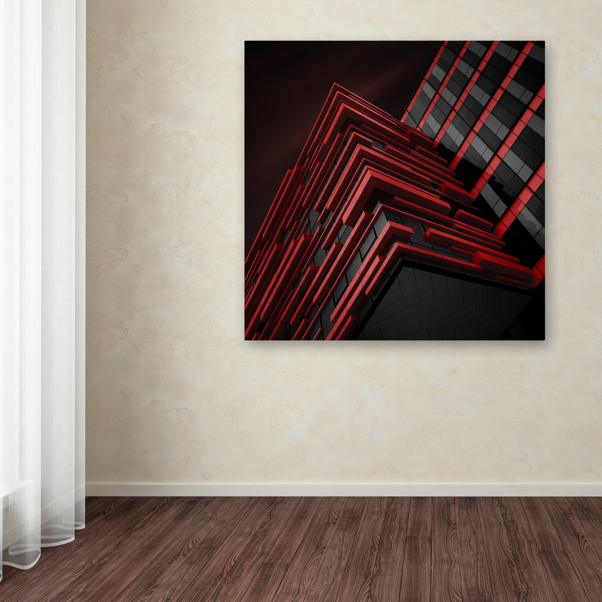Trademark Fine Art 'Blood Stream' Canvas Art by Nadav Jonas