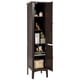 thumbnail image 2 of Costway Armario Alto de Baño con 5 Niveles de Almacenamiento Gabinete Independiente Organizador Estrecho para Cocina 37 x 37 x 160 cm, 2 of 6