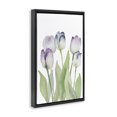 thumbnail image 4 of Stupell Industries Soft Garden Tulips Botanical & Floral Painting Black Floater Framed Art Print Wall Art, 17 x 25, 4 of 10
