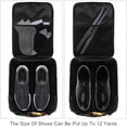 thumbnail image 2 of Sea Slug Polyester Shoe Rack Organizer Holder Storage Box 23x31cm/9x12in Closet Space Saver Stand Shelf Stackable Container Organizer Bin - Ideal for Boots, Sneakers, Heels, Flats, Sandals, 2 of 7