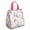 Bull Terriers and, variant on Basset Hound and Pioneer Flower Insulated Lunch Bag for Women & Adults,Large Portable Soft Cooler Lunch Bag,Thermal Food Storage Tote with Pearl Cotton,8.66L,8.75x5.75x9.5 Inch