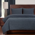 thumbnail image 5 of SIScovers Belmont Luxury Duvet Set with Comforter Insert Blue Eyes California King 6 Piece Designer, Modern & Contemporary, 5 of 5