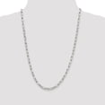 thumbnail image 2 of 925 Sterling Silver 5mm Elongated Open Link Chain 20 Inch, 2 of 5