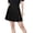 Black, variant on Women's High Waist Pleated Mini Skirt Skater Y2k Tennis School Skirt Uniform Skirts for Teen Girls