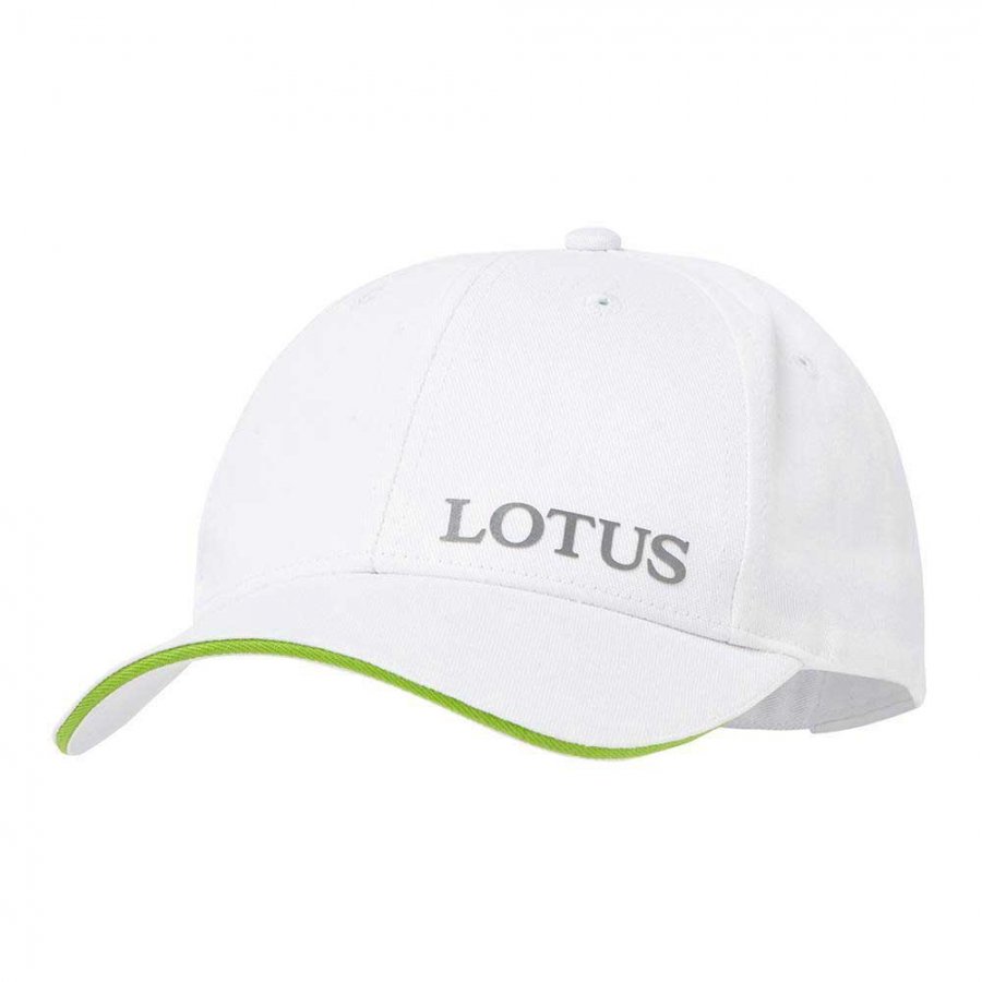 Lotus Cars White Logo Hat