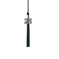 thumbnail image 5 of Class Act Graduation Kindergarten Graduation Tassel - 2025 - Bling Charm - 2 Color, Black / Turquoise, 5 of 8