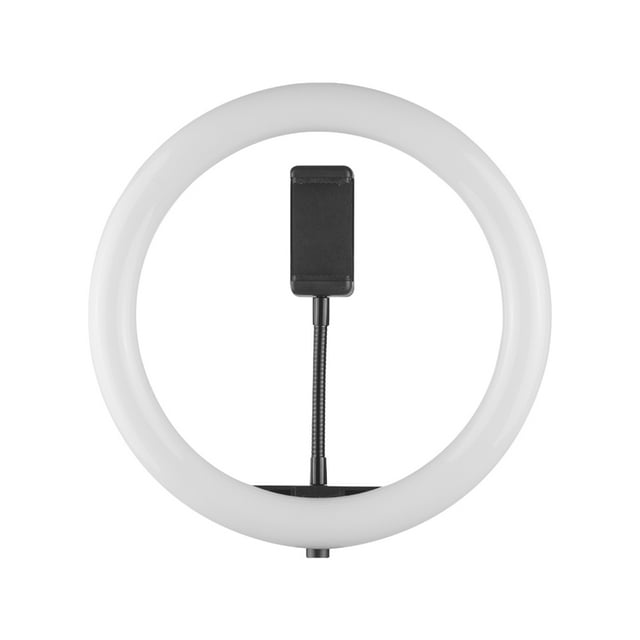 10 Inch Desktop LED Video Ring Light Lamp 3 Lighting