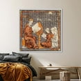 thumbnail image 2 of Renaissance Artwork, Education in the Middle Ages Artwork, Reproduction Artwork, Education in the Middle Ages, Canvas Wall Decor - White Framed, 2 of 5