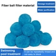 thumbnail image 2 of 1 Bag Pool Filter Ball Water Saving Effective Keep Clean Blue Swimming Pool SPA Hot Tub Filter Sand Alternative Household Supplies, 2 of 10