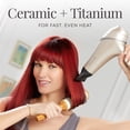 thumbnail image 5 of Remington Pro Hair Dryer with Color Care Technology, Champagne/Gray, AC8A630, 5 of 9
