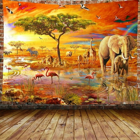 Animal Tapestry African Safari Scenic Backdrop Tapestry Realistic Wild Animals Jungle Forest Photography Background Tropical Tapestry Summer Party Banner Decorations 80×60 inches DBLS1061 | Walmart Canada Animal Tapestry African Safari Scenic Backdrop Tapestry Realistic Wild Animals Jungle Forest Photography Background Tropical Tapestry Summer Party Banner Decorations 80×60 inches DBLS1061 | Walmart Canada
