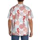 thumbnail image 3 of Fotbe Tropical Corals Seahorse Camisa Estampada de Manga Corta para Hombre, Casual de Verano, Estilo Playero, Sin Arrugas-Medium, 3 of 5