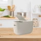 thumbnail image 4 of Contenedor de almacenamiento de alimentos perfecl Contenedor de almacenamiento de arroz Beige, 4 of 7