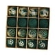 thumbnail image 2 of 16 bolas navideñas para árbol de Navidad. verde oscuro, 2 of 9