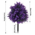 thumbnail image 3 of Arreglo floral artificial de camelia y plantas verdes: simulación primaveral realista para la decoración del hogar, centro de mesa floral artificial que no necesita riego para la sala de estar, la, 3 of 6