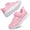 Pink, variant on AMANSSE Boys Girls Sneakers Kids Sports Running Walking Shoes Lightweight Breathable Non Slip Athletic Tennis Shoes All Black Big Kid Size 3