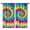 Colorful Tie Dye, variant on Blackout Kids Curtains,Rainbow Tie Dye Mandala Pattern Childrens Insulated Curtains Set Of 2,Bedroom Essentials,Toddler Room Decor 42"x54"