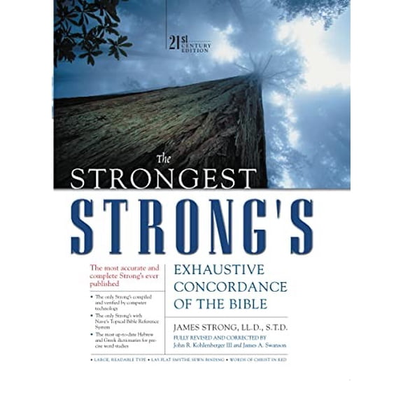 Pre-Owned Strongest Strong's: The Strongest Strong's Exhaustive Concordance of the Bible (Other)