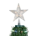 thumbnail image 3 of Northlight 6' Green Color Changing Multiple Function Pop Up Artificial Outdoor Christmas Tree, 3 of 7