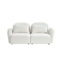 thumbnail image 5 of Single/ Double-seat/ 3-seated Sofa, Teddy Modern Sherpa Accent Upholstered Arm Chair For Living Room, Bedrooms, Corner, 5 of 8