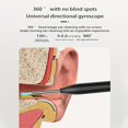 thumbnail image 6 of Ear Wax Removal Tool Camera, 800W Smart Visual Ear Cleaner 10 Ear Spoon WiFi Ear Camera For IPhone For IPad For Android Ear Wax Removal Kit For Ear Cleaning, Black, 6 of 6