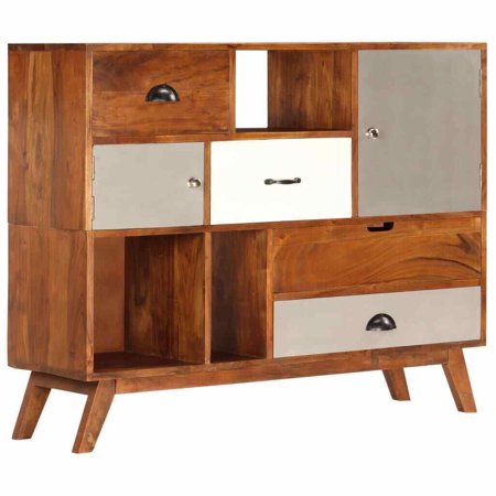 Wooden Storage Cabinet with Drawers 45" SAW