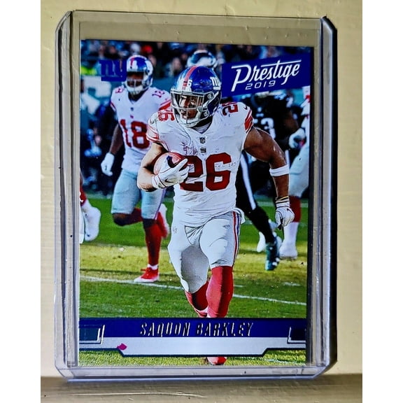 Saquon Barkley 2019 Panini Prestige Xtra Points #1 NFL Card Giants