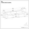 thumbnail image 4 of Simpli Home Rex 3 Seater Sofa, 4 of 16