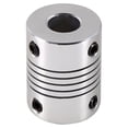 thumbnail image 3 of Aluminium D19 L25 Raccord Durable Raccord Flexible, Raccord Flexible, Entraînement par Vis Codeur pour Servomoteur à Moteur Pas à Pas CNC, 3 of 3