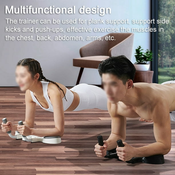 Multifunctional Plank Support Trainer for Core Workout Push-Up Board Home  Fitness Equipment with Timer for Training Chest Back Abdominal Arm Muscles