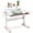 Pink, variant on COSVALVE Height Adjustable Kids Desk Ergonomic Girls Study Table with Tilt Desktop,Drawer,Shelf(Pink)