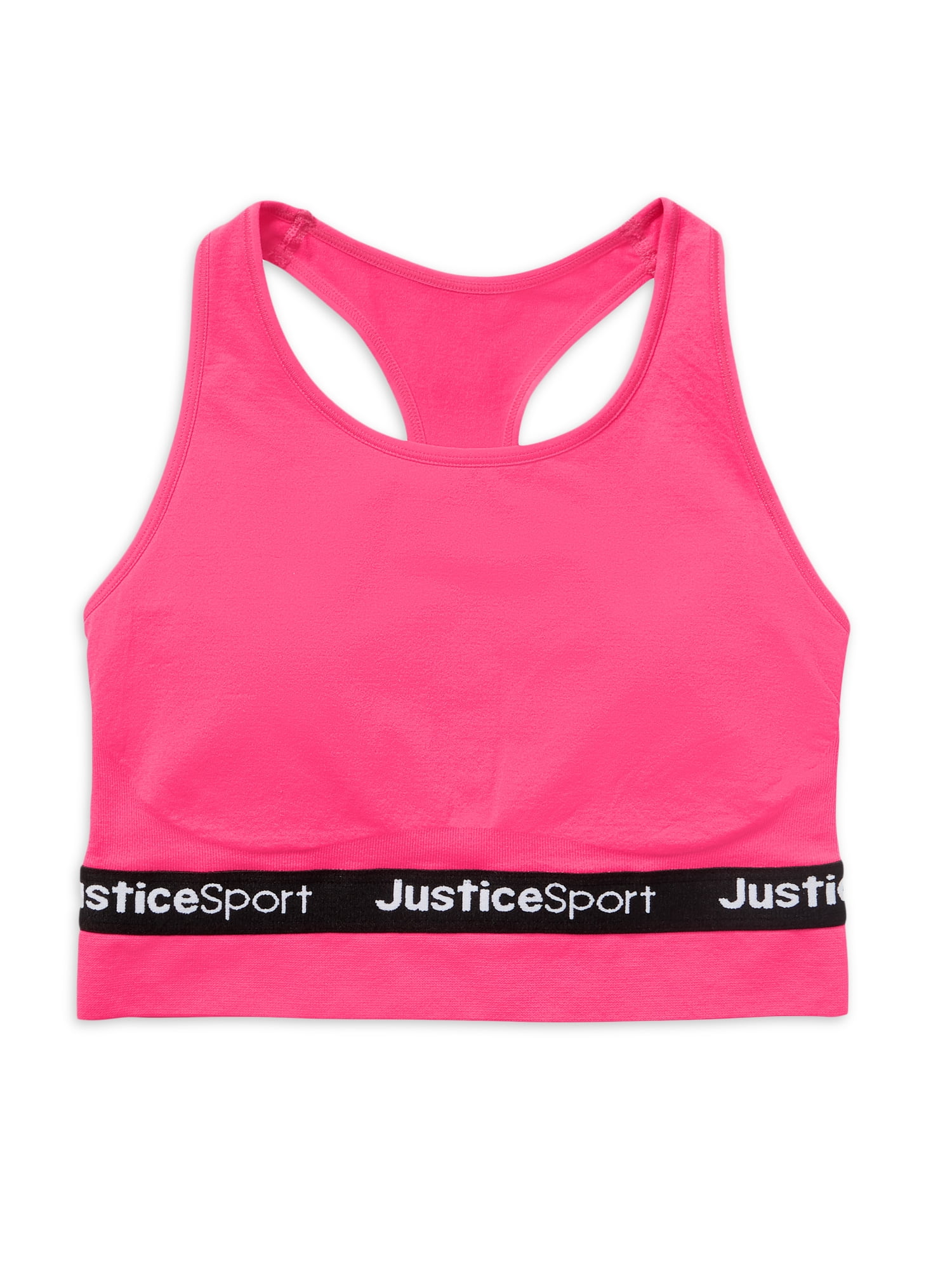 Justice Girls Oh So Soft Seamless Sports Bra 2Pk Sz 28-38 