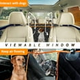 thumbnail image 4 of Dog Car Seat Cover, Back Seat Protector, Waterproof Non-Slip Back Seat Protector With Window And Pocket, 146×137Cm, 4 of 5