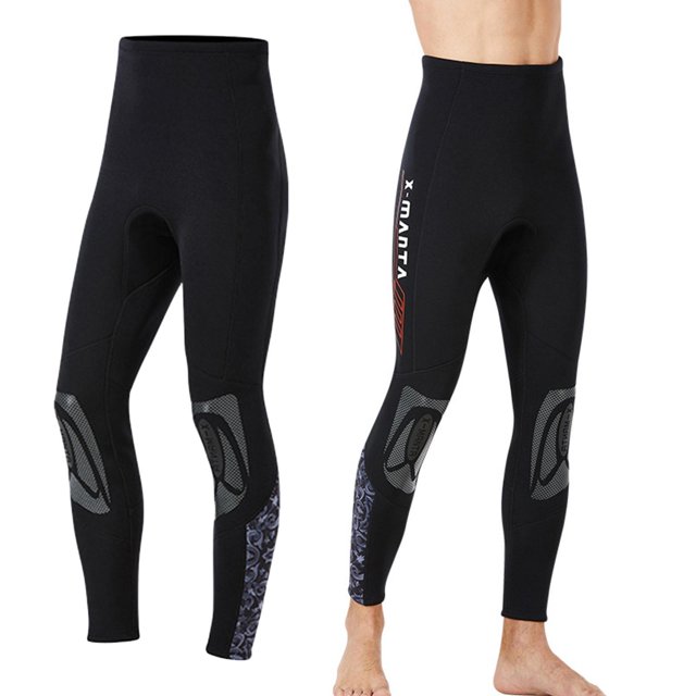 Pantalones de traje de neopreno para mujeres y hombres, mals de natación de 1,5 neopreno en agua fría, mals térmicas, buceo, esnórquel, su Hombres XXL Baoblaze Pantalón de neopreno