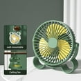 thumbnail image 4 of 100Fens Home Hook Small Fan Portable Usb Rechargeable Mini Electric Fan, 4 of 5