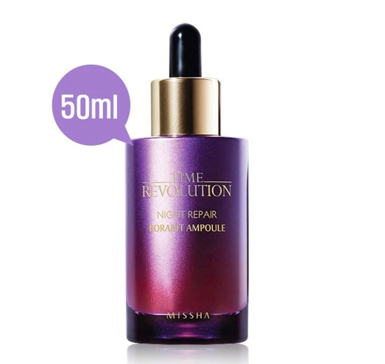 Missha Missha Time Revolution Night Repair New Science Activator Borabit Ampoule Serum 50 ml Missha Missha Time Revolution Night Repair New Science Activator Borabit Ampoule Serum 50 ml