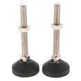 thumbnail image 2 of Pies de nivelación ajustables Nivelador ajustable para muebles de acero al carbono 4x niveladoras 50 mm 50 m12 x 100 mm Fanmusic Pies de nivelación ajustables, 2 of 5