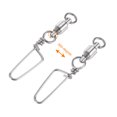 thumbnail image 4 of Unique Bargains 72LBS Roulements à Billes en Acier Inoxydable Pêche Snap Pivotants, 20 Pack, 4 of 5