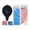 B, variant on Fmbmuo Plastic Black Gender Reveal Balloons 1 pcs Decorations , 36 Inch Confetti Filled Balloon Kits Break to Reveal Pink or Blue