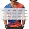 thumbnail image 2 of Guluxicc 4th of July Mens' T Shirts Casual V Neck Short Sleeve Tops, 2 of 6