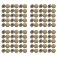 thumbnail image 1 of 120 Pcs Vis de Fixation pour Toit de Voiture, Bouton de Fixation pour Toit de Voiture, Rivets à Enclenchement, Bouton de Réparation pour Toit de Voiture Beige, 120 x Boucle de Toit de Voiture, Carreaux Beige, 1 of 4