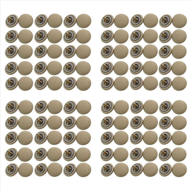 120 Pcs Vis de Fixation pour Toit de Voiture, Bouton de Fixation pour Toit de Voiture, Rivets à Enclenchement, Bouton de Réparation pour Toit de Voiture Beige, 120 x Boucle de Toit de Voiture, Carreaux Beige